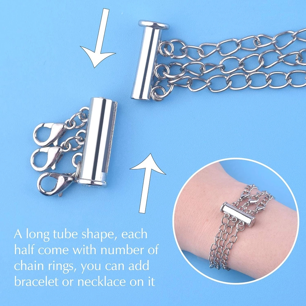 2pcs Multi Strand Necklace Lay - Jewelry Making Necklaces recensie en prijs