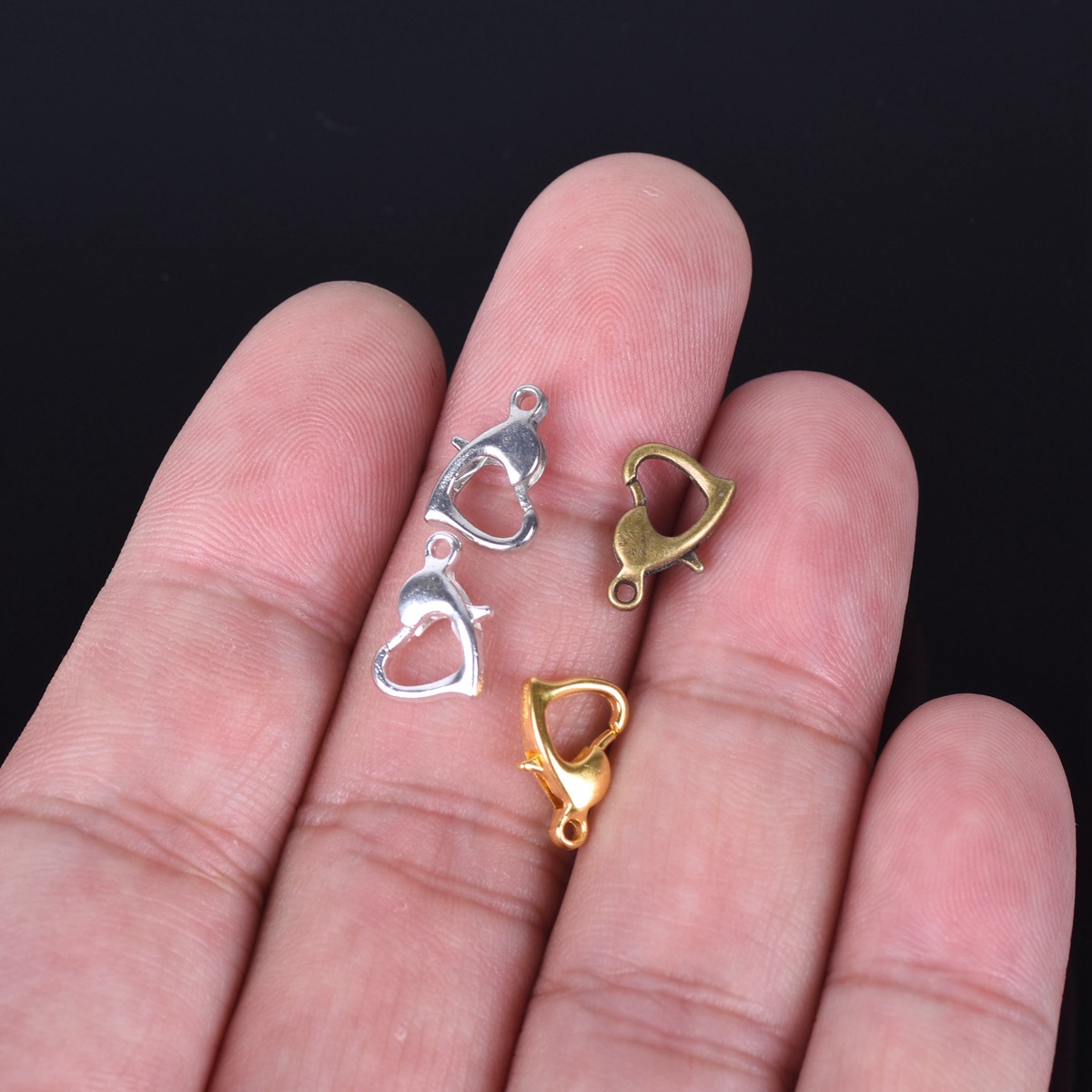 30pcs 12x8mm Gold/Silver/Bronz - Jewelry Making Silver recensie en prijs