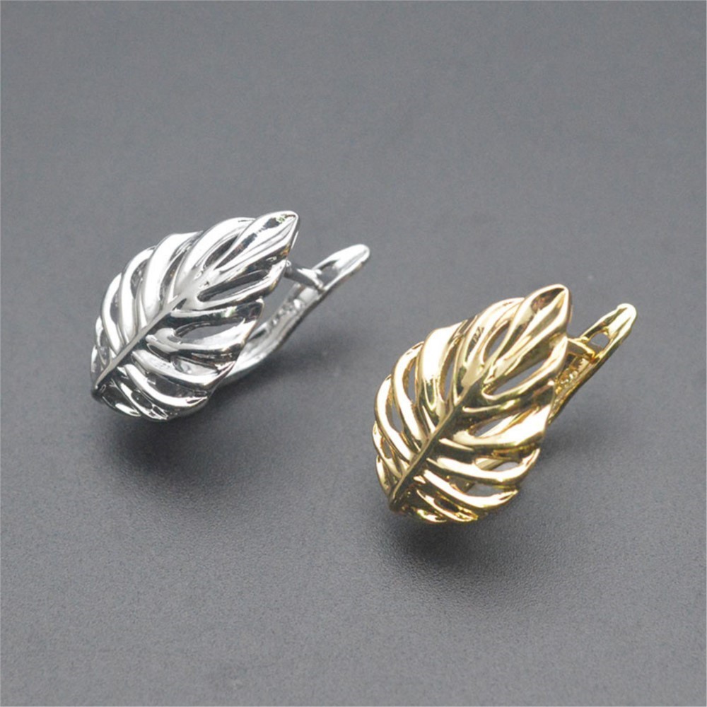 1/2Pcs 18K Gold Plated Brass L - Jewelry Making Hoops recensie en prijs