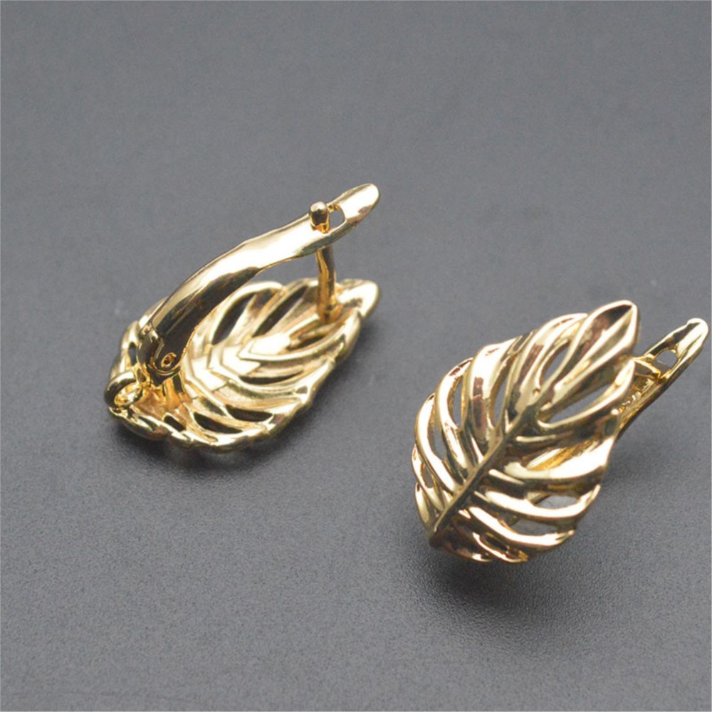 1/2Pcs 18K Gold Plated Brass L - Jewelry Making Hoops recensie en prijs