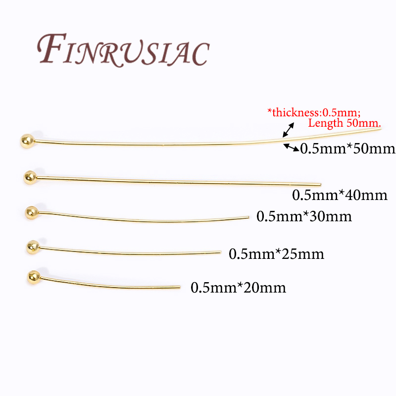 50Pcs 20-50mm Gold Plated Pins - Jewelry Making Drill recensie en prijs