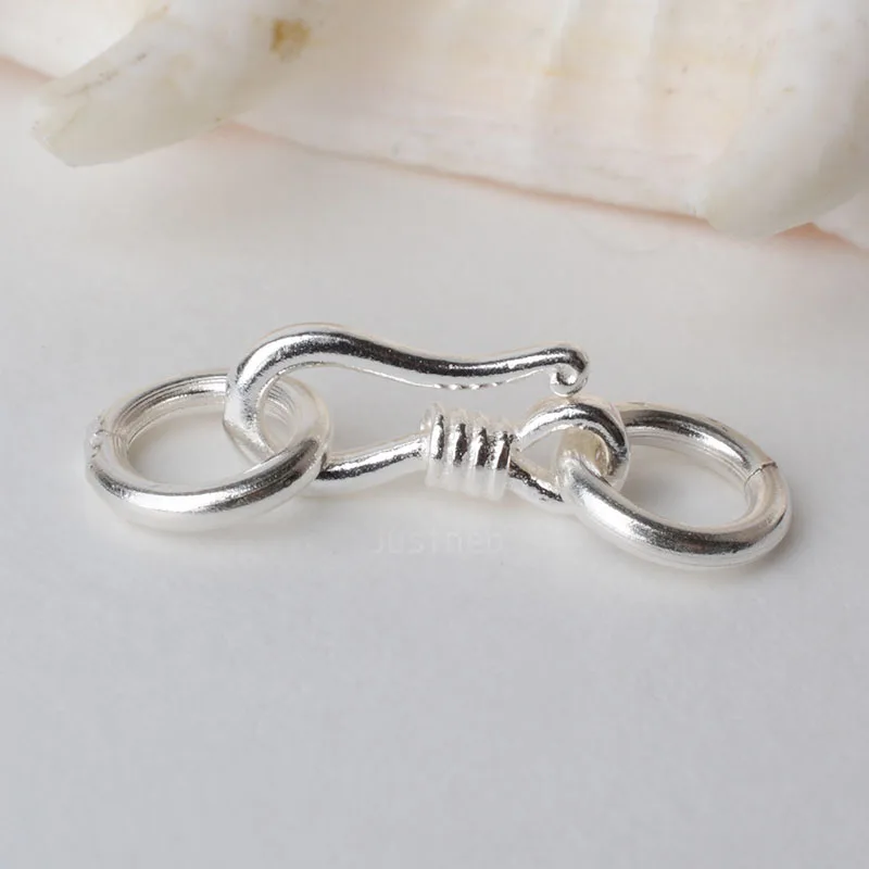 Sterling Silver S Hook & Eye F - Jewelry Making Silver recensie en prijs