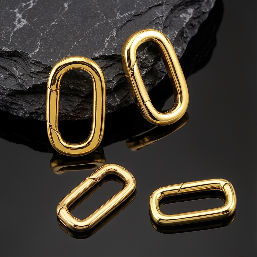 2pcs 18K Gold Plated Filled Ov - Jewelry Making Necklaces recensie en prijs