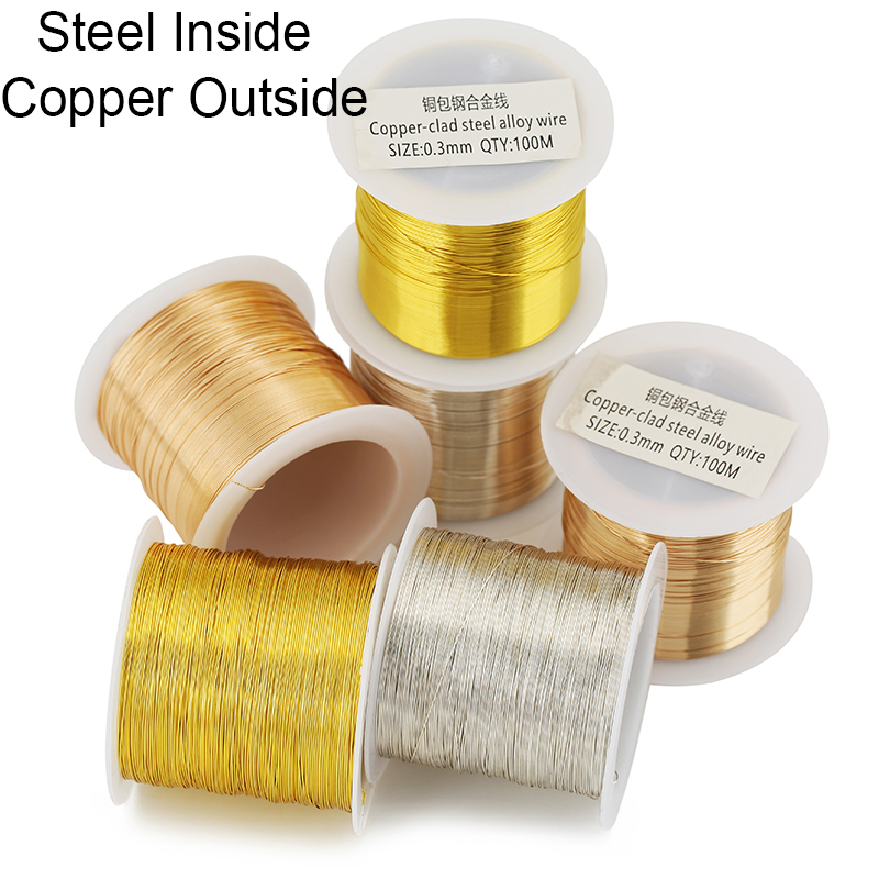 100meters Copper Stainless Ste - Jewelry Making With Copper Wire recensie en prijs
