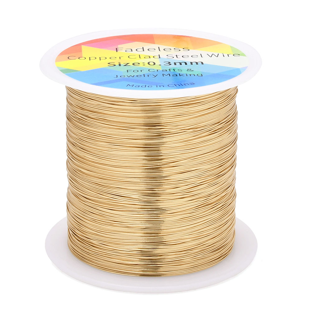 100m/328ft Fadeless Copper Cla - Jewelry Making With Copper Wire recensie en prijs