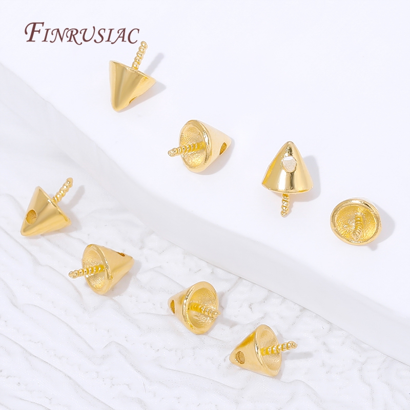 18K Gold Plated Cone Screw Pea - Jewelry Making Drill recensie en prijs