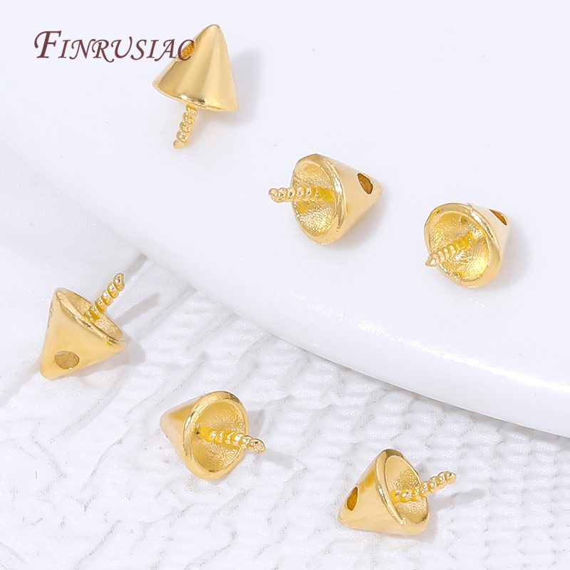 18K Gold Plated Cone Screw Pea - Jewelry Making Drill recensie en prijs