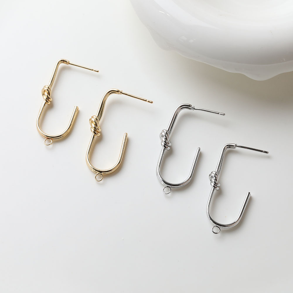2PCS Dainty U-shaped Knotted E - Jewelry Making Knots recensie en prijs