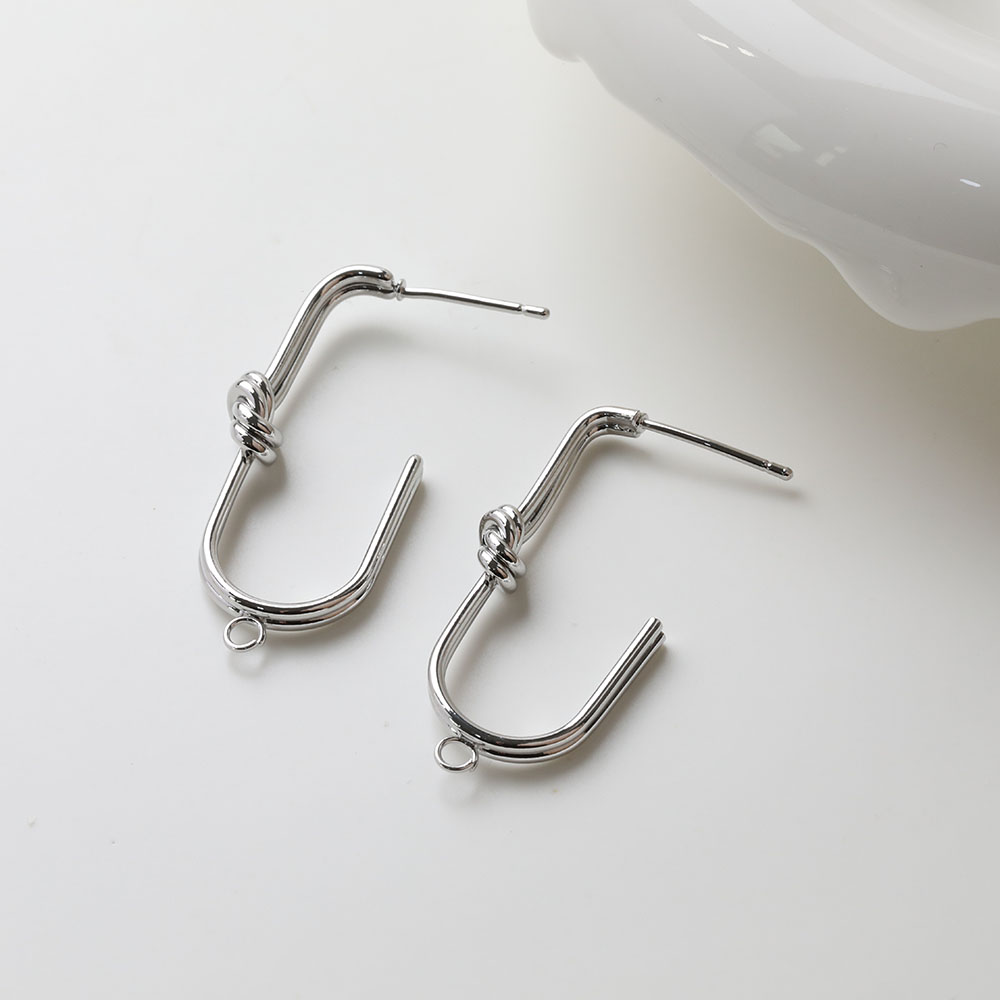 2PCS Dainty U-shaped Knotted E - Jewelry Making Knots recensie en prijs