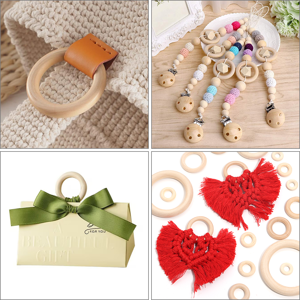 2-10pcs/lot Round Natural Wood - Jewelry Making Knots recensie en prijs